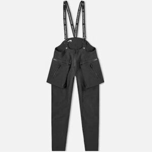 RARE Nike ACG Woven Bib Overall Cargo Pants Women S Errolson Hugh Dark Gray